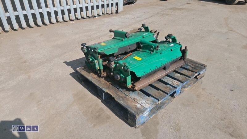 2 x RANSOMES cylinder mower units