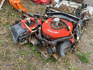 3 x TRIMEK rotary mower decks