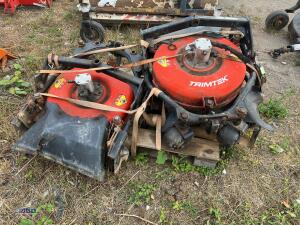 3 x TRIMEK rotary mower decks - 2
