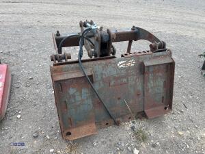 3ft Skidsteer hydraulic muck grab - 3
