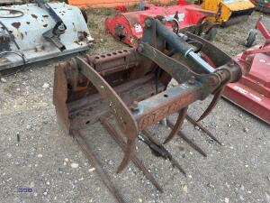 3ft Skidsteer hydraulic muck grab - 7
