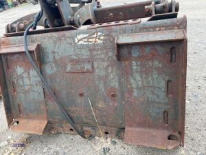 3ft Skidsteer hydraulic muck grab - 8
