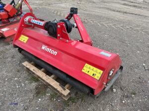 2021 WINTON 1.45m heavy duty flail mower c/w PTO shaft - 3