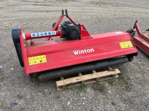 2021 WINTON 1.45m heavy duty flail mower c/w PTO shaft - 4