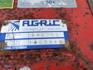 AGRIC 50'' heavy duty paddock topper c/w PTO shaft - 10