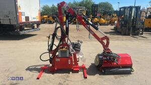 2026 SINOLINK flail arm c/w 800mm flail head, Pto driven oil pump & oil cooler (unused) - 15