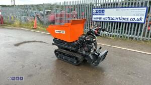 2026 KONSTANT 500kg petrol rubber tracked high tip mini dumper (unused, unassembled) - 5