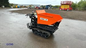 2026 KONSTANT 500kg petrol rubber tracked high tip mini dumper (unused, unassembled) - 7