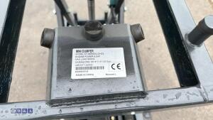 2026 KONSTANT 500kg petrol rubber tracked high tip mini dumper (unused, unassembled) - 12