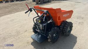 2026 SINOLINK 500kg petrol mini dumper (unused, unassembled) - 5