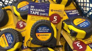 Box of tape measures - 2