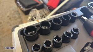 NEILSON 17pc pneumatic impact wrench c/w case - 4