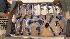Box of safety glasses