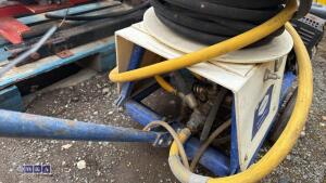 BRENDON petrol jet wash c/w suction hose, hose & lance - 5