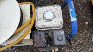 BRENDON petrol jet wash c/w suction hose, hose & lance - 7
