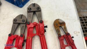 3 x bolt cutters - 2