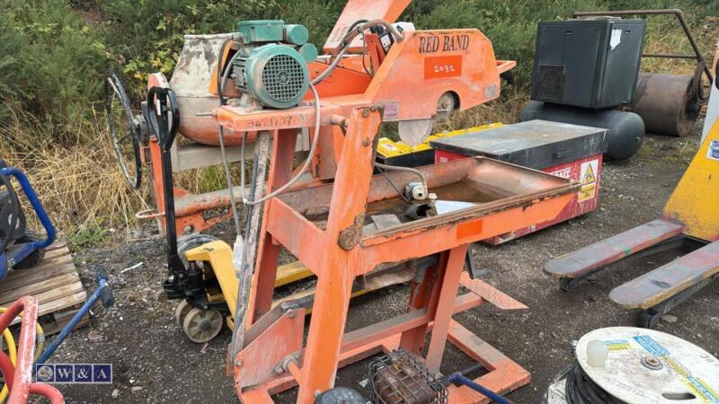 RED BAND 110v table stone saw (3421707)