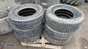 Pallet of mixed tyres