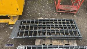Aluminium heavy duty motorcycle loading ramp