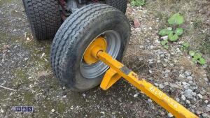 Trailer axle c/w wheels - 2