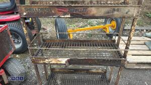 SHELL engine oil stand - 3