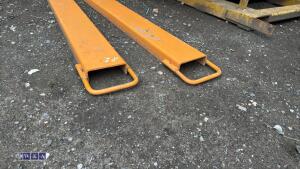 Forklift tine extensions - 2