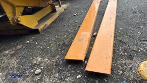 Forklift tine extensions - 4