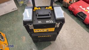 STANLEY tool box c/w wheels - 3