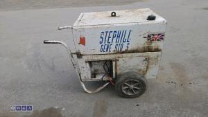 STEPHILL SSD6000 6kva diesel dual volt generator - 6