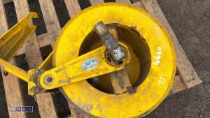 High pressure hose reel & bracket - 2