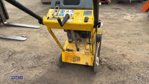 WACKER NEUSON petrol road saw c/w dust suppression bottle - 6