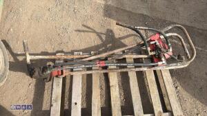 2 x striker roller handles