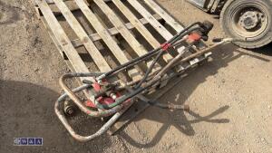 2 x striker roller handles - 3