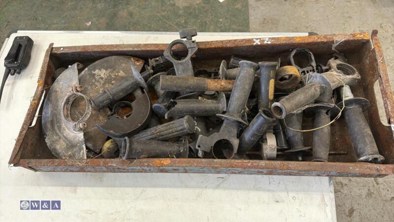 Tray of drill handles