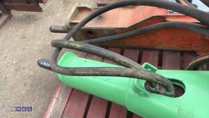 Hydraulic machine breaker c/w lines (45mm pins) - 4