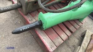 Hydraulic machine breaker c/w lines (45mm pins) - 5