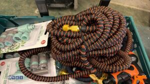 Tray of HOZELOCK hose pipe c/w couplings - 2