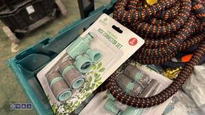 Tray of HOZELOCK hose pipe c/w couplings - 3