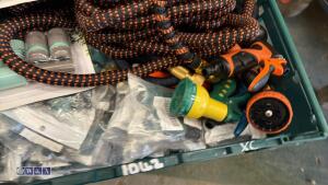 Tray of HOZELOCK hose pipe c/w couplings - 5