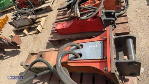 Hydraulic machine breaker c/w lines (50mm pins) - 5