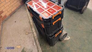 MAGNUSSON tool box c/w wheels - 3