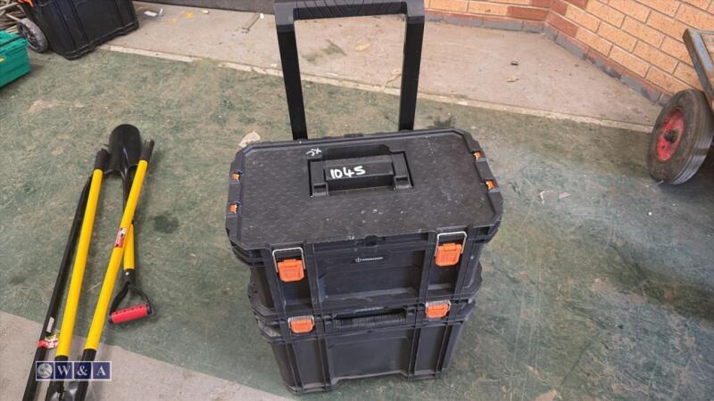 MAGNUSSON tool box c/w wheels
