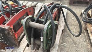 Hydraulic machine breaker c/w lines (45mm pins) - 3
