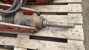 Hydraulic machine breaker c/w lines (30mm pins) - 2