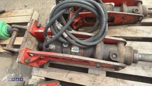 Hydraulic machine breaker c/w lines (30mm pins) - 3