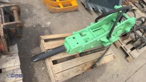 Hydraulic machine breaker c/w lines (45mm pins) - 5