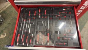 NEILSON 6 drawer tool cabinet c/w wheels - 9