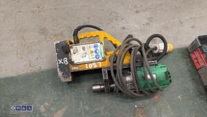 HITACHI 110v power bar mag drill