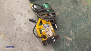 HITACHI 110v power bar mag drill - 3