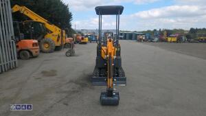 2026 CAPTOK 13D rubber tracked excavator (s/n 260439) with bucket, blade, piped & thumb (unused) - 8